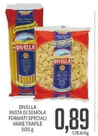 Supermercati Piccolo Divella Pasta Di Semola Formati Speciali 500g offerta