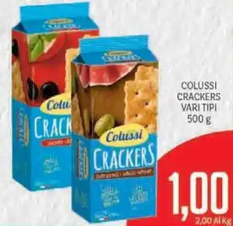Supermercati Piccolo Colussi Crackers 500g offerta