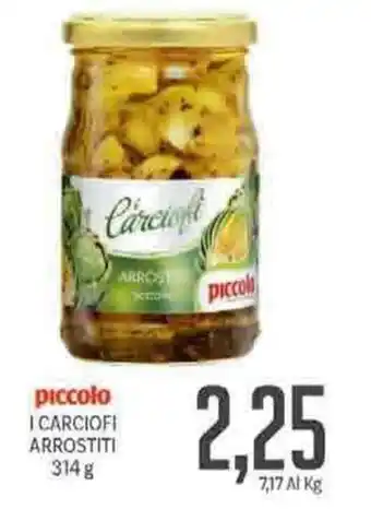 Piccolo Carciofi Arrostiti 314g