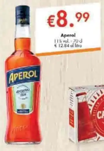 Supermercati Piccolo Aperol 70cl offerta