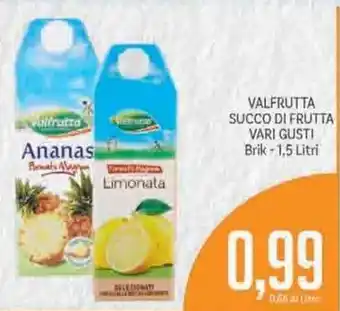 Supermercati Piccolo Valfrutta Succo Di Frutta 1,5L offerta