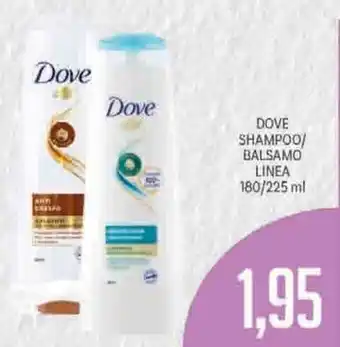 Supermercati Piccolo Dove Shampoo/Balsamo Linea 180/225ml offerta
