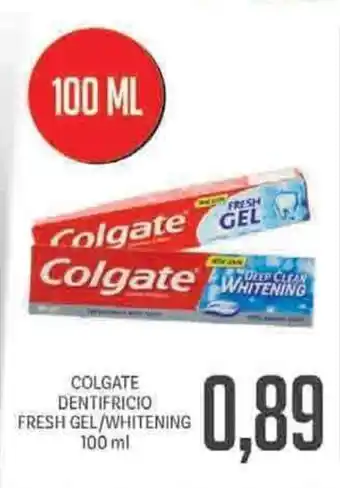 Supermercati Piccolo Colgate Dentifricio Fresh Gel/Whitening 100ml offerta