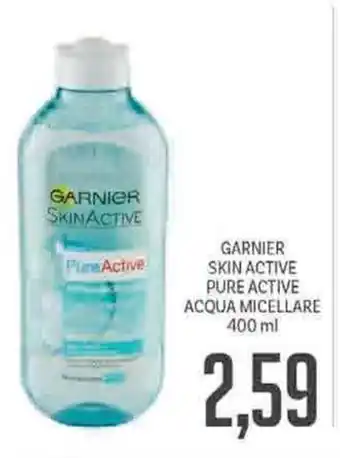 Supermercati Piccolo Garnier Skin Active Pure Active Acqua Micellare 400ml offerta