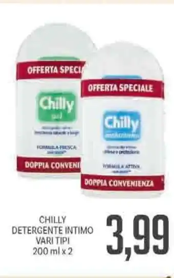 Supermercati Piccolo Chilly Detergente Intimo 200mlx2 offerta