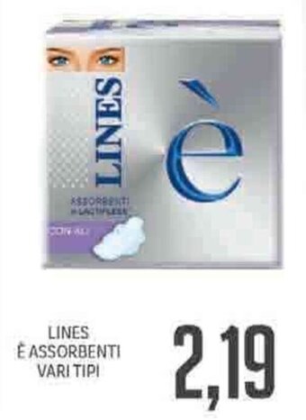 Supermercati Piccolo Lines E Assorbenti offerta
