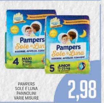 Pampers Sole E Luna Pannolini Varie Misure