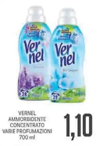 Supermercati Piccolo Vernel Ammorbidente Concentrato Varie Profumazioni 700ml offerta