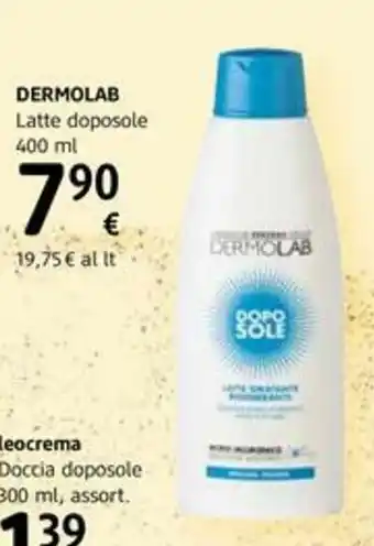 dm drogerie markt Dermolab Latte doposole 400ml offerta