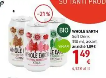 Whole Earth Soft Drink 330ml