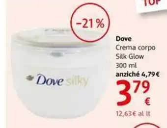 Dove Crema corpo Silk Glow 300ml