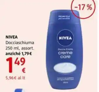 dm drogerie markt Nivea Docciaschiuma 250ml offerta