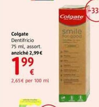 dm drogerie markt Colgate Dentifricio 75ml offerta