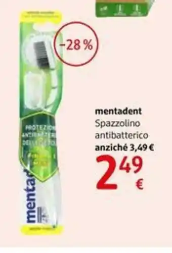 dm drogerie markt Mentadent Spazzolino antibatterico offerta