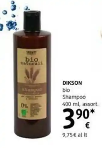 dm drogerie markt Dikson Bio Shampoo 400ml offerta