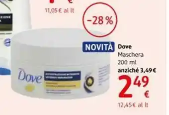dm drogerie markt Dove Maschera 200ml offerta