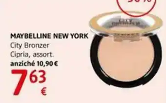 dm drogerie markt Maybelline New York City Bronzer Cipria offerta