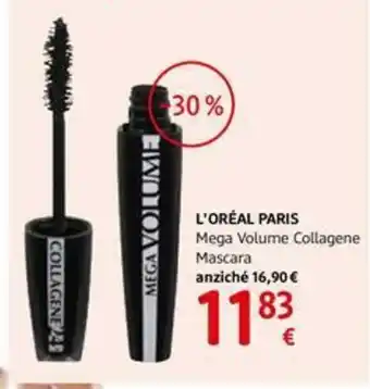 dm drogerie markt L'Oréal Paris Mega Volume Collagene Mascara offerta