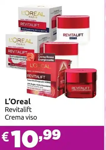 Saponi e profumi L'Oreal Revitalift Crema viso offerta