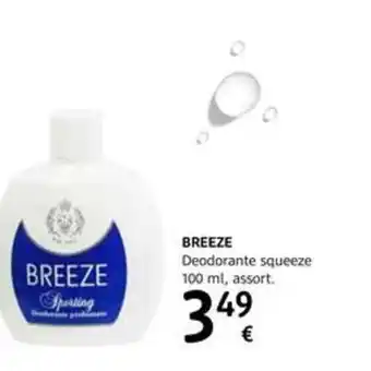 Breeze Deodorante squeeze 100ml
