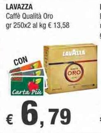 Lavazza Caffè Qualità Oro gr 250x2