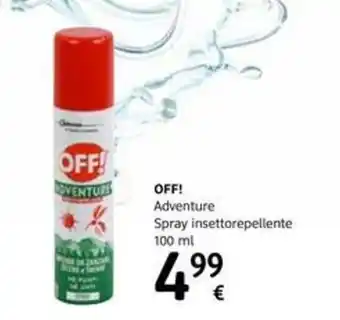 Off adventure Spray insettorepellente 100ml