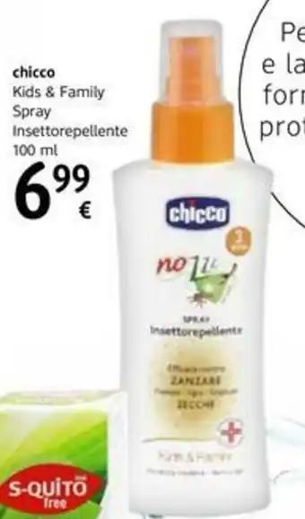 Chicco Kids & Family Spray Insettorepellente 100ml