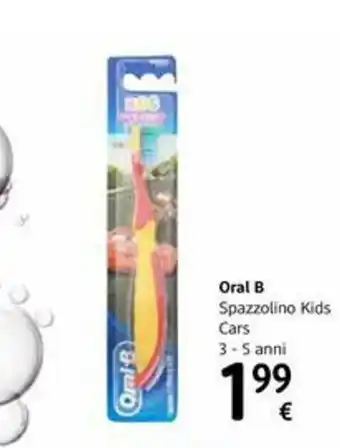 dm drogerie markt Oral B Spazzolino Kids Cars offerta