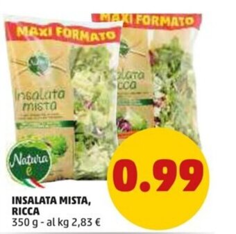 PENNY Insalata Mista, Ricca 350 g offerta