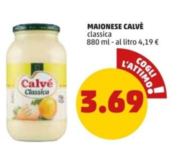 PENNY Calvè Maionese classica 880 ml offerta