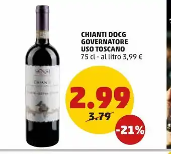 PENNY Chianti docg governatore uso toscano 75cl offerta