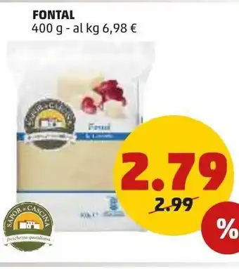 PENNY Fontal 400g offerta