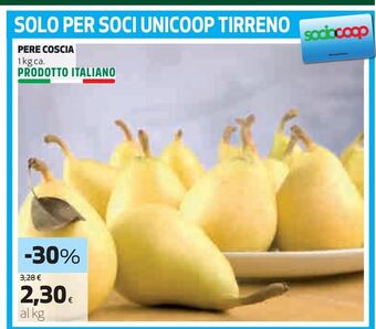 Coop Pere coscia offerta