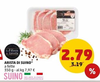Arista di suino a fette