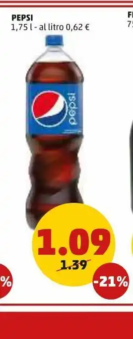 PENNY Pepsi 1,75l offerta