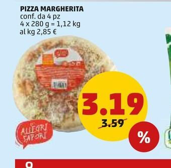 PENNY Pizza margherita offerta