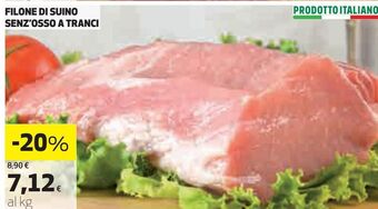 Coop Filone di suino senz'osso a tranci offerta
