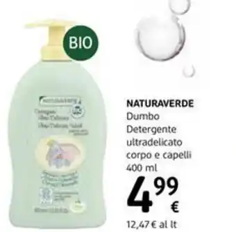 dm drogerie markt Naturaverde Dumbo Detergente ultradelicato corpo e capelli 400ml offerta