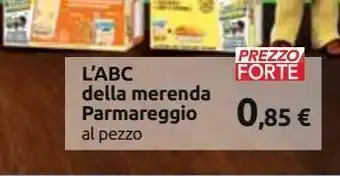 Carrefour Iper L'abc della merenda parmareggio offerta