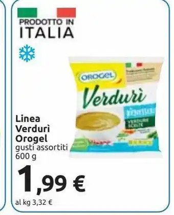 Carrefour Iper Linea verdurì orogel offerta