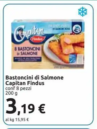 Carrefour Iper Bastoncini di salmone capitan findus offerta