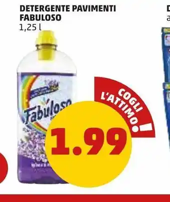 PENNY Detergente pavimenti 1,25l fabuloso offerta