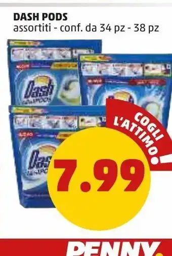 PENNY Dash pods assortiti offerta