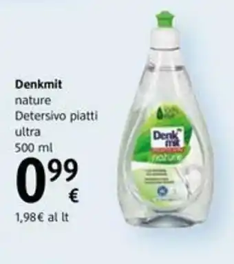 dm drogerie markt Denkmit nature Detersivo piatti ultra 500 ml offerta