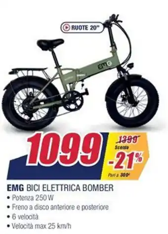 EMG Bici Elettrica Bomber