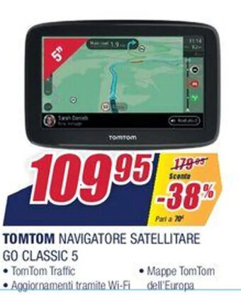 Trony Tomtom Navigatore Satellitare Go Classic 5 offerta