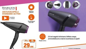 Expert Remington Asciugacapelli Standard AC7100 offerta