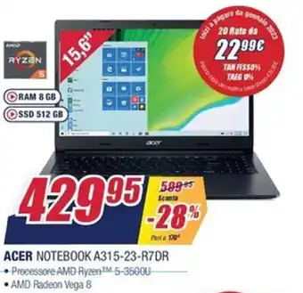Trony Acer Notebook A315-23-R7DR offerta