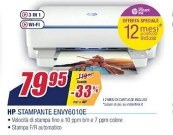 HP Stampante ENVY6010E