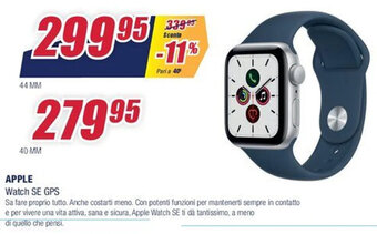 Apple Watch SE GPS